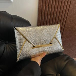 مخلب مغلف بنمط تمساح للنساء ، حقائب يد للهدايا ، مصمم ، محافظ غير رسمية ، جيب هاتف ، موضة